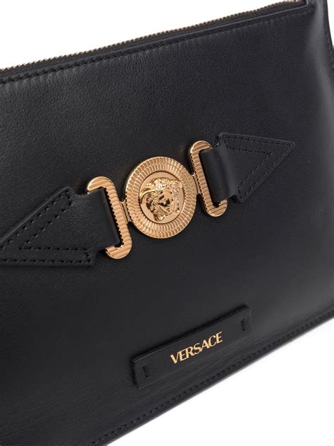 versace medusa zipped pouch|Versace Medusa bag 2021.